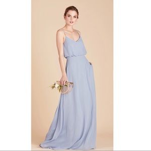 Buddy Grey Gwennie Dress in Dusty Blue